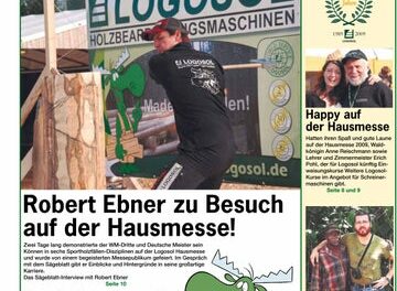 Sägeblatt Ausgabe 10