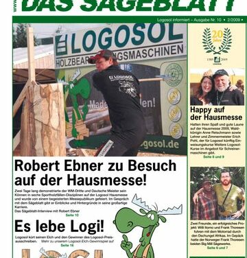 Sägeblatt Ausgabe 10