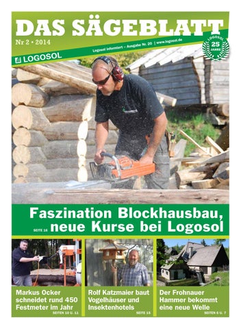 Sägeblatt Ausgabe 20